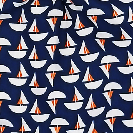 Tissu doudou Le Marco. Cadeau de naissance personnalisé et made in France. Doudou Nin-Nin