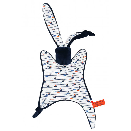 Doudou Le Polo. Cadeau de naissance personnalisé et made in France. Doudou Nin-Nin