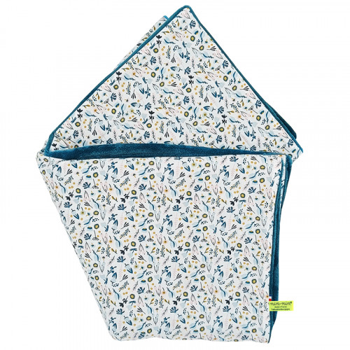 Couverture Le Mayeul personnalisable pour bébé. Couverture fabriquée en France.