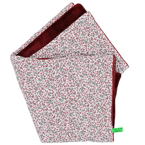 Couverture Le Nicole personnalisable pour bébé. Couverture fabriquée en France.