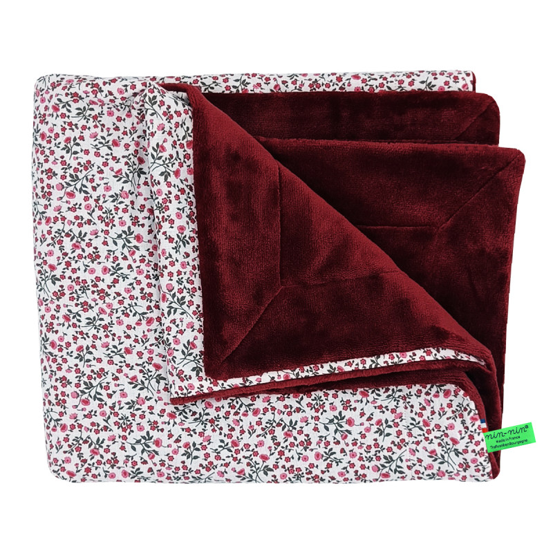 Plaid Le Nicole personnalisable pour bébé. Couverture fabriquée en France. Plaid Le Nicole personnalisable pour bébé. Couverture fabriquée en France.