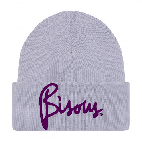 Bonnet Adulte "Bisous" Lavande. Bonnet fabriqué en France. Nin-Nin