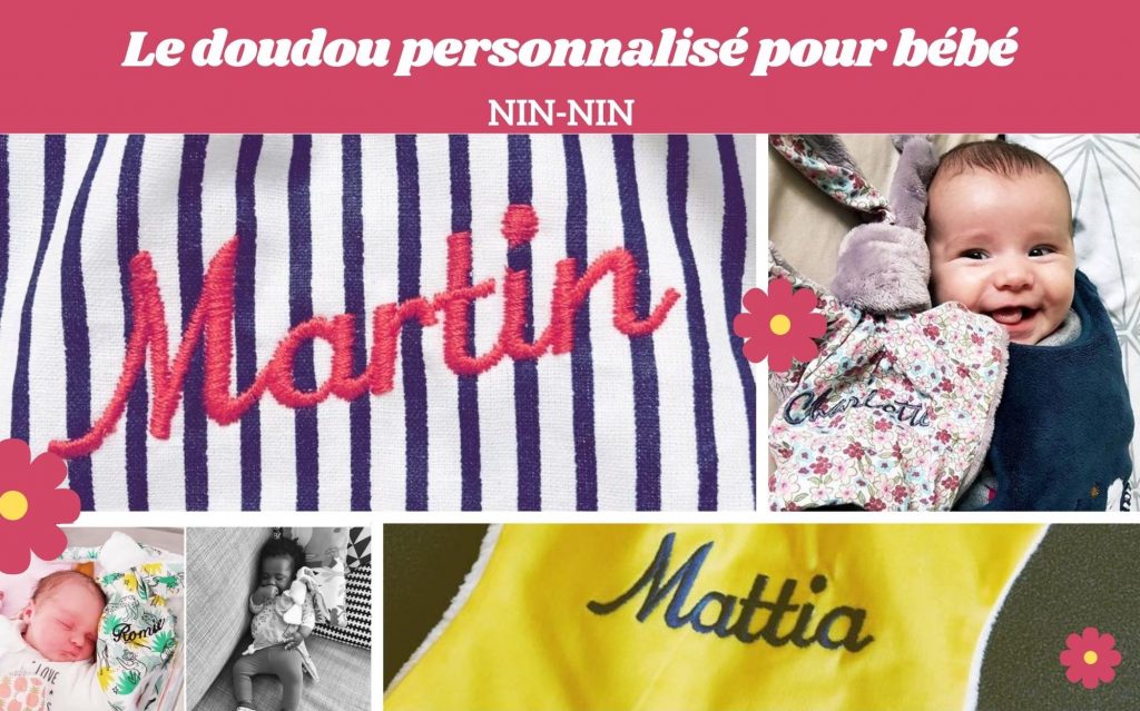 Choisissez le doudou personnalisé pour bébé