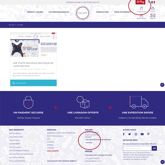 Le blog Nin-Nin