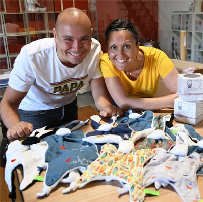 Clémence Berruyer et Nicolas Courrège