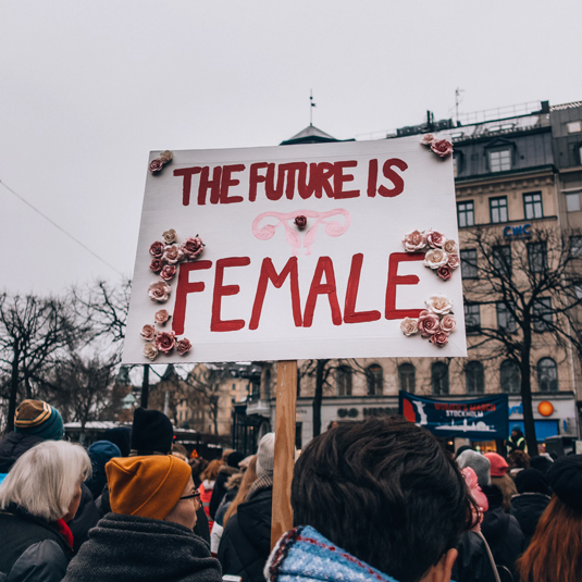 Manifestation de femmes américaines